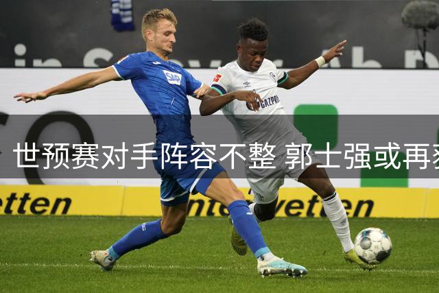 世预赛对手阵容不整 郭士强或再获续命良机